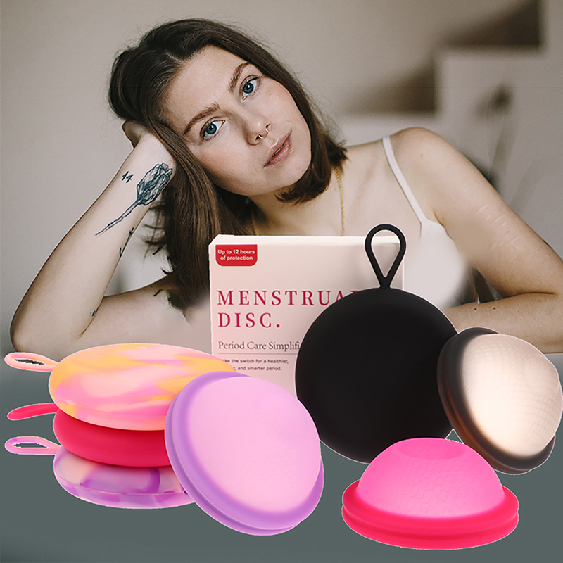 Menstrual Cup Silicone - Coupe menstruelle en silicone, disque menstruel,