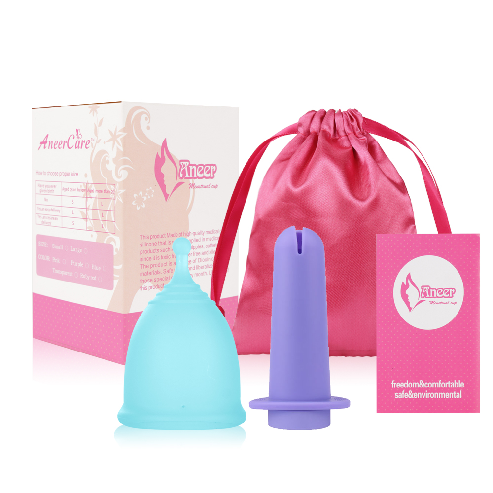 Menstrual Cup Silicone - Booster de coupe menstruelle pour hygiène