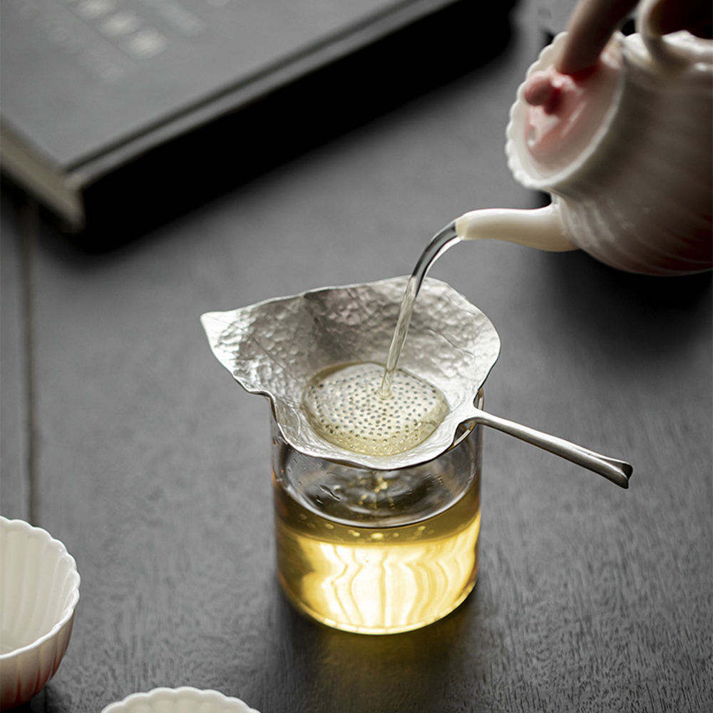 Loose Leaf Tea Infuser - Filtre à thé en étain massif