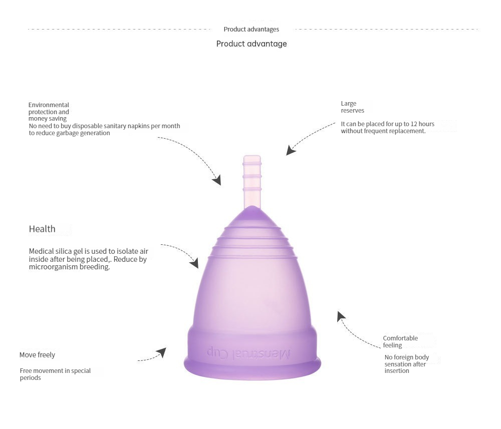 Coupe menstruelle en silicone  - Menstrual Cup Silicone avis et prix