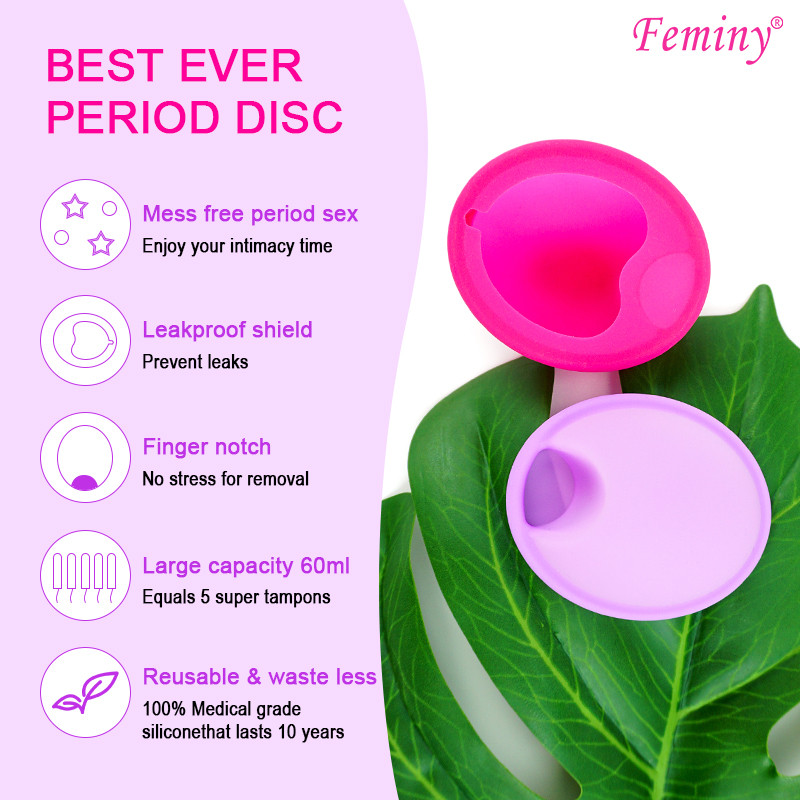 Feminy disque menstruel réutil - Menstrual Cup Silicone avis et prix