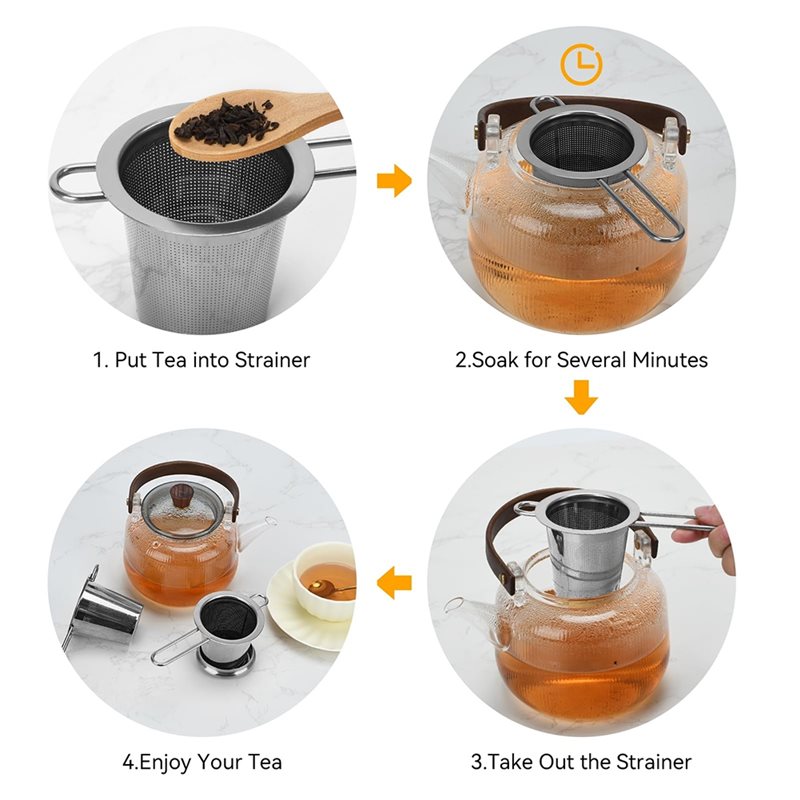 Infuseur à thé A25I en acier i - Loose Leaf Tea Infuser avis et prix