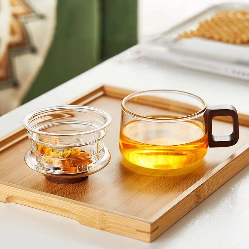Tasse à thé en verre avec infu - Loose Leaf Tea Infuser avis et prix