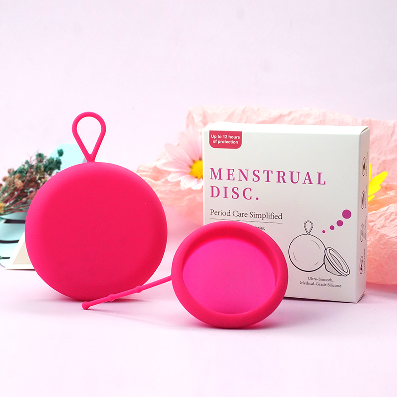 Disque menstruel féminin avec  - Menstrual Cup Silicone avis et prix