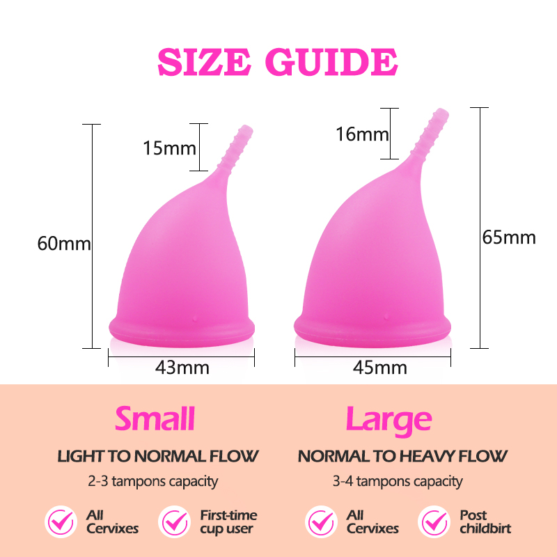 Coupes menstruelles en silicon - Menstrual Cup Silicone avis et prix